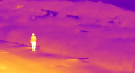 Drone thermal image